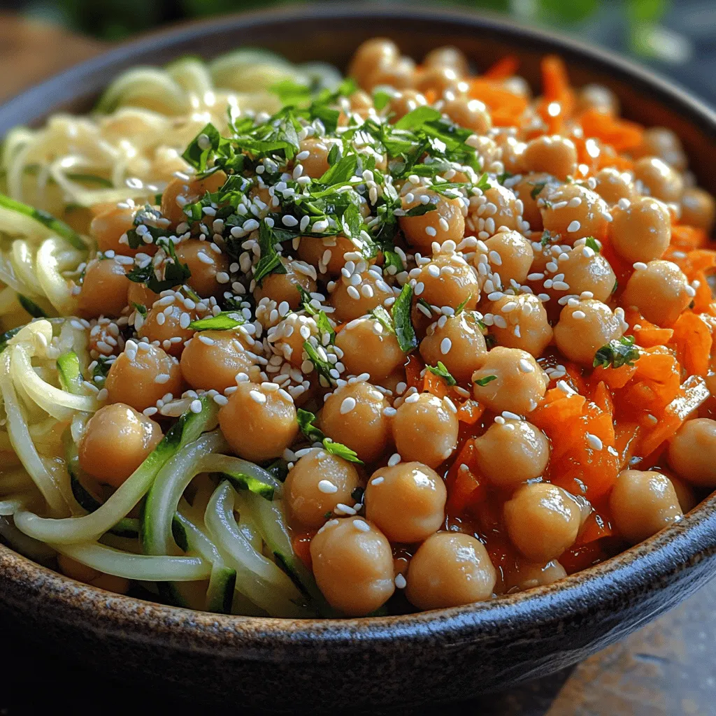 As the temperature rises and the days grow longer, finding a meal that is both refreshing and satisfying becomes a delightful challenge. Enter the Refreshing Cold Cucumber Chickpea Noodles—a vibrant dish that perfectly marries the crispness of fresh vegetables with the hearty goodness of chickpeas. This recipe not only tantalizes the taste buds but also provides a nourishing option for those warm-weather days or light meal occasions.
