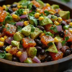 As the temperatures rise and the days grow longer, fresh salads become a staple in many kitchens. They offer a refreshing way to enjoy seasonal produce while nourishing your body with essential nutrients. One salad that captures the essence of summer is the Sunny Avocado Corn Black Bean Salad. Bursting with vibrant flavors and colors, this dish not only tantalizes your taste buds but also provides a wealth of nutritional benefits.