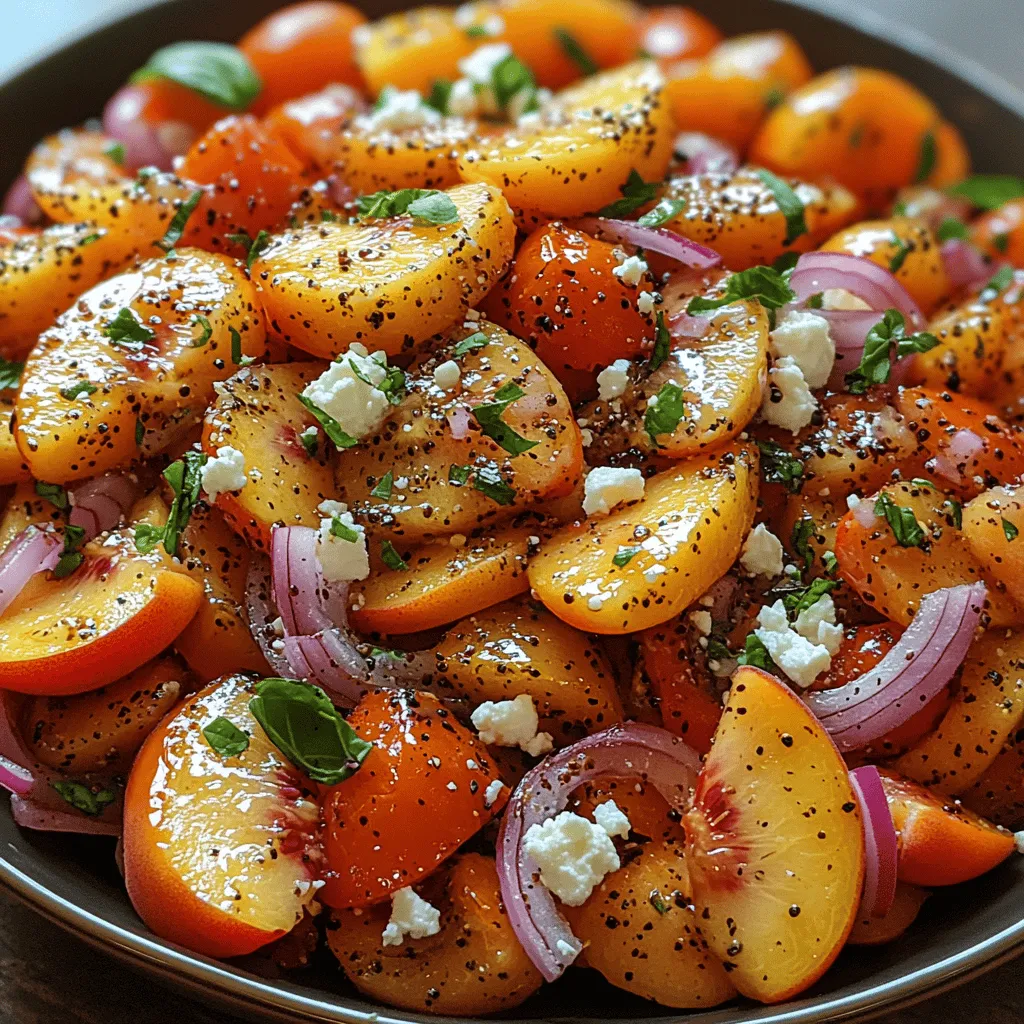 As the sun shines brightly and the days grow longer, the allure of fresh, crisp salads becomes irresistible. Among the myriad of summer dishes that celebrate the season's bounty, the Peach & Tomato Bliss Salad stands out as a vibrant and refreshing option perfect for any occasion. Bursting with the natural sweetness of ripe peaches and the savory depth of heirloom tomatoes, this salad is not only a feast for the eyes but also a delight for the palate.