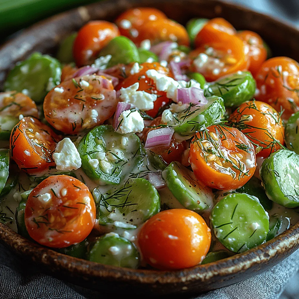 To craft an exceptional Creamy Dill Snap Pea Salad, it’s essential to understand the ingredients that contribute to its unique flavor and nutritional profile. Each component plays a vital role, enhancing both the taste and health benefits of the dish.