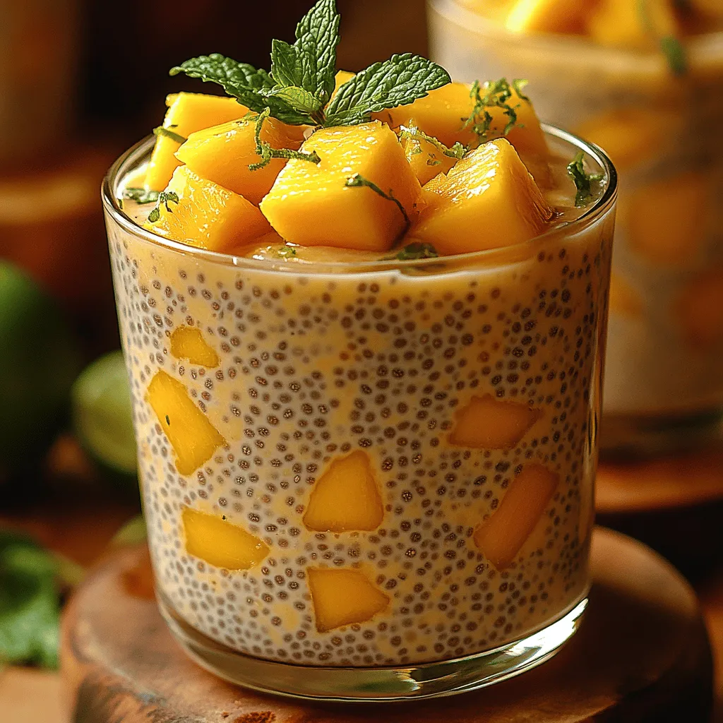 In recent years, chia pudding has surged in popularity as a nutritious and delightful dessert option. This versatile dish, characterized by its creamy texture and ability to absorb flavors, has captured the hearts of health enthusiasts and dessert lovers alike. Among the array of chia pudding variations, the Mango Lime Chia Pudding stands out, offering a vibrant, tropical twist that tantalizes the taste buds. This recipe is not only visually appealing but also packed with health benefits, making it an ideal choice for those seeking a satisfying and guilt-free treat.