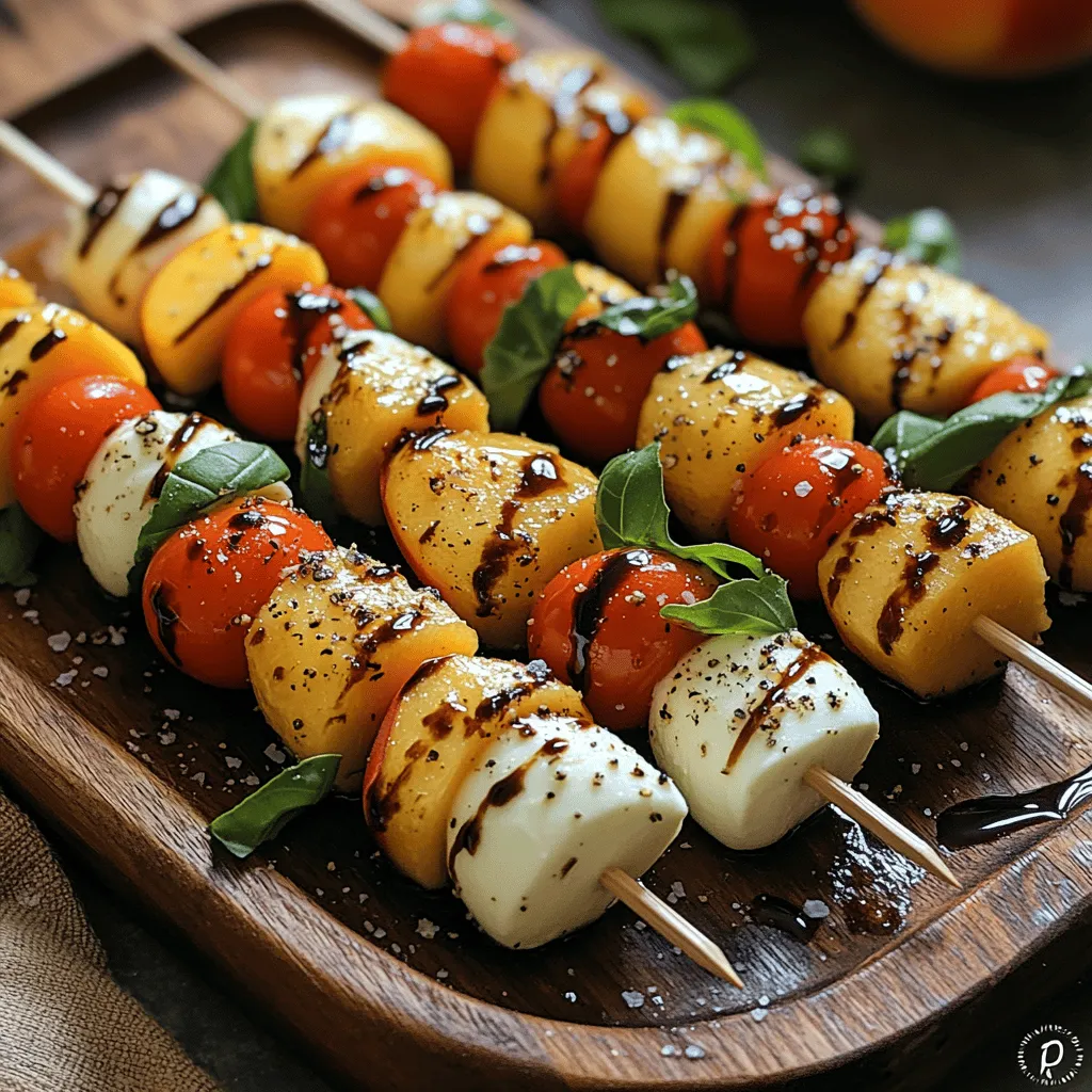 As the sun shines brightly and the warmth of summer fills the air, the culinary world buzzes with vibrant and refreshing flavors. One dish that embodies the essence of summer is the Caprese salad, a delightful Italian classic known for its simple yet exquisite combination of fresh mozzarella, ripe tomatoes, and fragrant basil. This beloved appetizer has taken on a new form with the introduction of skewers, making it not only visually appealing but also perfectly portable for gatherings, picnics, or casual dinners.