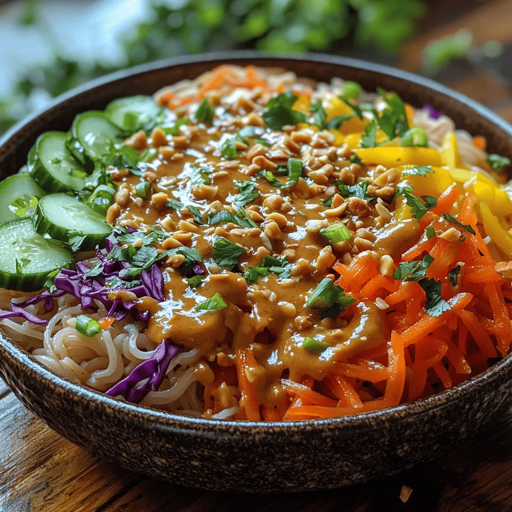 Thai cuisine is celebrated for its vibrant flavors, aromatic spices, and fresh ingredients that create a symphony of tastes in every dish. Among the plethora of Thai culinary delights, noodle salads occupy a special place, offering a refreshing twist that perfectly balances taste and texture. The Easy Thai Peanut Noodle Salad is a prime example, combining the delicate chewiness of rice noodles with a medley of crisp vegetables and a rich, creamy peanut sauce. This dish has gained immense popularity not only for its mouthwatering flavors but also for its versatility, making it an ideal choice for various occasions.