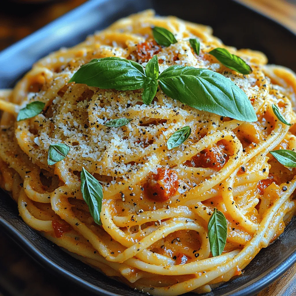 Roasted Red Pepper Pasta Delight is a culinary masterpiece that brings together the vibrant flavors of roasted red bell peppers, creamy sauces, and al dente pasta to create a dish that is as delightful to the palate as it is to the eyes. This dish is not only visually appealing, with its rich, reddish hue, but it also offers a symphony of flavors that dance across the tongue. The creamy texture of the sauce, combined with the robust taste of roasted peppers, makes it a favorite among pasta lovers and home cooks alike.