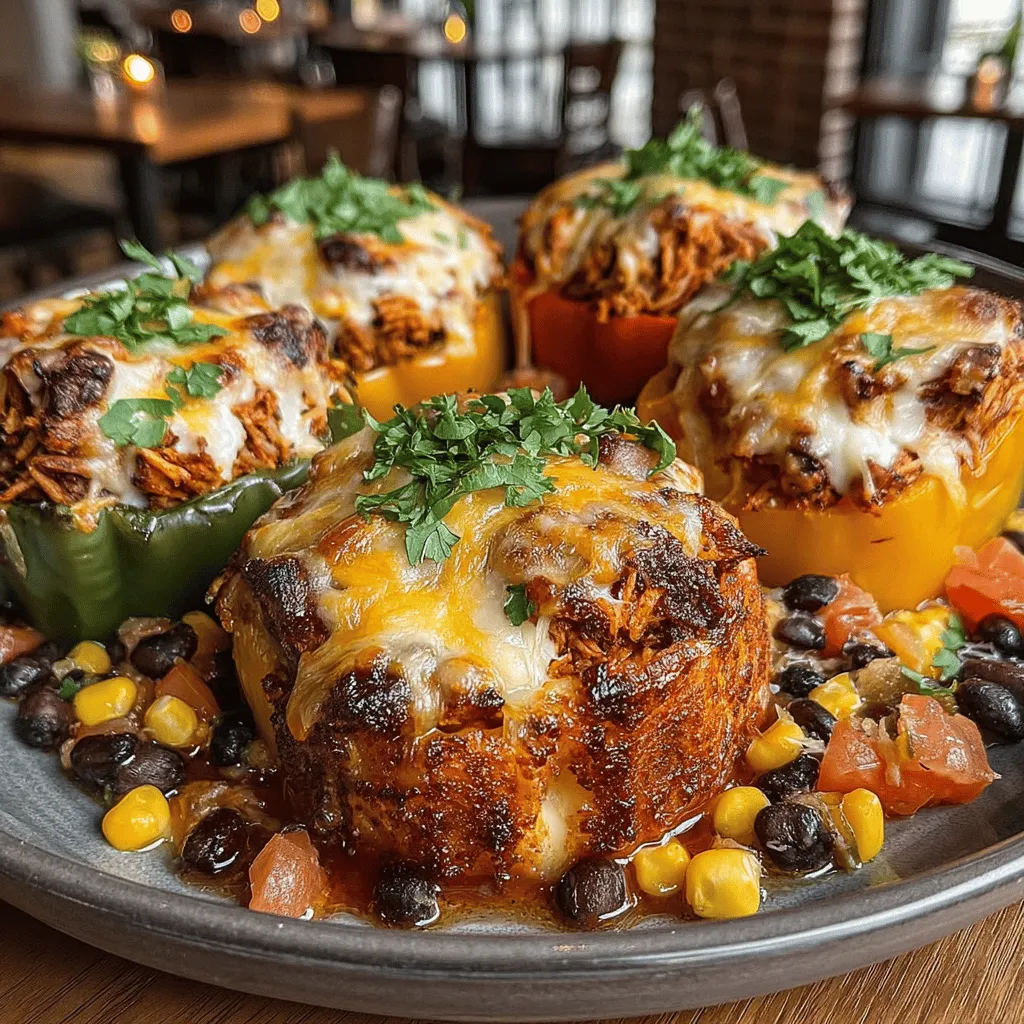 To truly bring your Herb Roasted Chicken and Wild Rice Stuffed Peppers together, the integration of shredded chicken is crucial. This addition not only enhances the flavor profile but also ensures that the stuffing is cohesive and hearty. Shredding the chicken allows it to blend seamlessly with the wild rice, herbs, and other ingredients, creating a filling that’s both satisfying and delicious. The shredded chicken absorbs the flavors of the spices and herbs, making every bite a burst of taste and texture.
