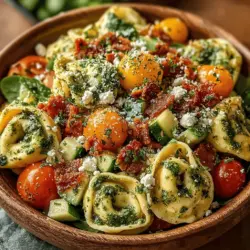 In the world of culinary delights, few dishes can match the appeal and versatility of a Fresh Basil Pesto Tortellini Salad. This vibrant and satisfying dish combines the richness of homemade pesto with tender tortellini, offering a burst of flavor that can elevate any meal. Whether served as a refreshing side dish at a summer gathering or as a hearty main course for lunch, this salad caters to diverse palates and occasions.