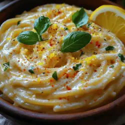 Pasta dishes hold a special place in the hearts of food lovers worldwide, celebrated for their comforting warmth and incredible versatility. From hearty bakes to light, fresh plates, pasta can adapt to any mood or occasion. Among these delightful preparations, Zesty Creamy Ricotta Lemon Pasta stands out as a particularly refreshing choice that combines the richness of creamy ricotta with the bright, invigorating essence of lemon. This dish not only tantalizes the taste buds but also envelops you in a comforting embrace, making it perfect for both cozy weeknight dinners and elegant gatherings.
