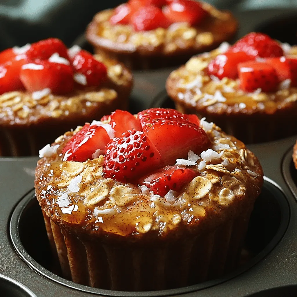 Are you looking for a wholesome and satisfying breakfast option that is both delicious and easy to make? Sweet Strawberry Oat Cups are the perfect solution. These delightful oat cups combine the natural sweetness of strawberries with the heartiness of oats, creating a dish that is not only appealing to the taste buds but also packed with vital nutrients. Ideal for busy mornings or as a mid-day snack, these oat cups are a versatile addition to your culinary repertoire.