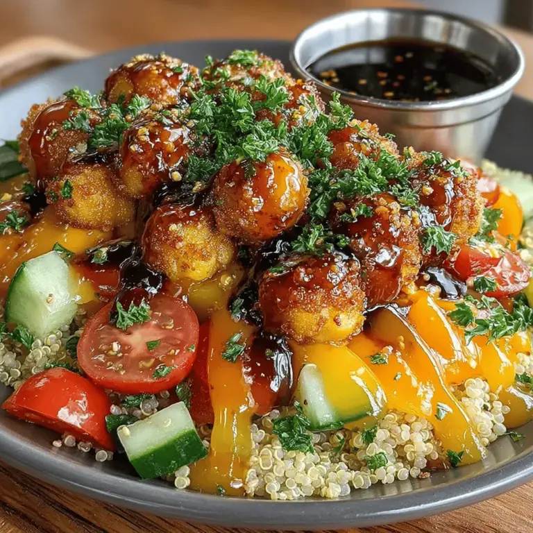 In the world of salads, the Maple Mustard Roasted Chickpea & Quinoa Salad stands out as a vibrant, nutritious option that caters to both taste and health. This dish combines the crunch of roasted chickpeas with the fluffy texture of quinoa, all brought together by a delightful balance of sweet maple syrup and tangy mustard. It not only serves as a filling main dish but also makes for a colorful side at gatherings, picnics, or meal-prepping for the week ahead. As more individuals turn to plant-based diets or seek to incorporate healthy meals into their routines, this salad emerges as a go-to favorite, rich in both flavor and nutrition.