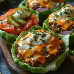 In today's health-conscious world, the quest for delicious meals that cater to dietary preferences is more prevalent than ever. Among the myriad of options available, low-carb diets have gained considerable popularity for their effectiveness in promoting weight loss and improving overall health. For those seeking meals that align with these dietary goals, the Juicy Low-Carb Cheeseburger Lettuce Cups stand out as a remarkable choice. This innovative recipe not only captures the classic flavors of a cheeseburger but also offers a satisfying, nutritious alternative to traditional buns.