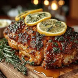 When it comes to holiday feasts and family gatherings, the traditional turkey often takes center stage. However, this year, why not elevate your culinary game with a Zesty Lemon Glazed Turkey? This delightful recipe introduces a refreshing twist to the classic turkey, infusing it with a bright and tangy flavor profile that is sure to impress your guests. The zesty lemon glaze not only enhances the savory elements of the turkey but also adds a vibrant splash of color to your holiday table.