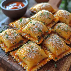 To achieve the perfect Crunchy Crunch Toasted Ravioli Bites, mastering the breading technique is essential. This step not only enhances the flavor but also contributes to the signature crunch that makes these bites irresistible. Here’s how to coat the ravioli properly for optimal results.