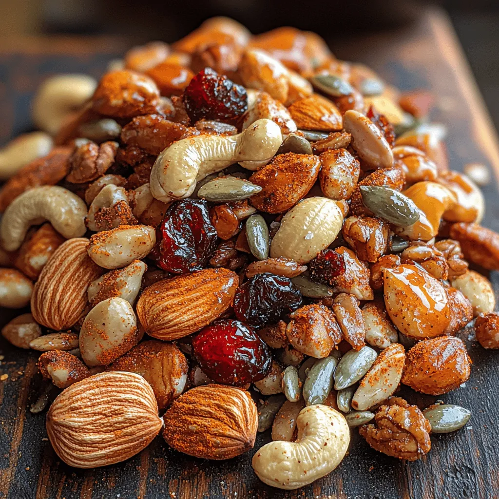 To create a truly delicious Crunchy Roasted Nut Snack Mix, it's essential to understand the core ingredients that make up this delightful recipe. Each component contributes not only to the flavor and texture but also to the overall nutritional value of the snack.