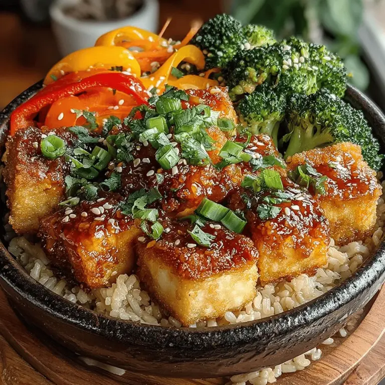 In recent years, plant-based meals have surged in popularity, driven by a growing awareness of health, sustainability, and ethical eating. As more individuals seek to incorporate nutritious and delicious options into their diets, dishes like Crispy Garlic Tofu Bowls have emerged as perfect solutions. These bowls are not just a feast for the palate; they are also a vibrant medley of textures and flavors that satisfy hunger while meeting various dietary preferences, whether you’re vegan, vegetarian, or simply looking to reduce meat consumption.