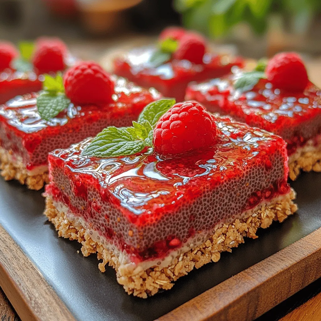 If you're on the lookout for a delicious and nutritious snack that can easily transition from breakfast to dessert, look no further than Delightful Raspberry Chia Squares. These squares are not only visually appealing with their vibrant color but also packed with wholesome ingredients that offer a guilt-free indulgence. The combination of tart raspberries and nutrient-dense chia seeds creates a delightful treat that will satisfy your sweet tooth while nourishing your body.