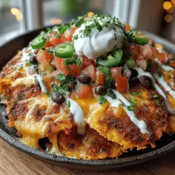 In the world of snacking, the quest for healthy yet satisfying options often leads to creative culinary innovations. One such delightful creation is Crispy Parmesan Carrot Chip Nachos, a dish that redefines conventional nachos while incorporating nutritious ingredients. This unique recipe elevates the humble carrot into a crunchy and flavorful base that can rival traditional tortilla chips. With a medley of gooey cheeses, fresh vegetables, and a blend of spices, these nachos not only tantalize the taste buds but also provide a guilt-free indulgence.