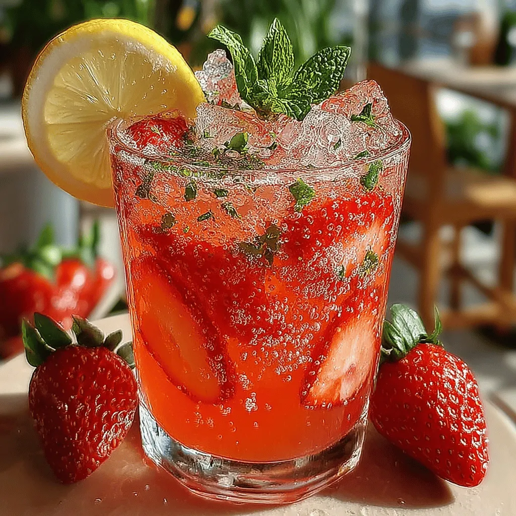 As the sun graces us with longer days and warmer temperatures, the demand for refreshing homemade beverages surges. People are increasingly turning to their kitchens to whip up delicious drinks that can be enjoyed alone or shared with friends and family. Among these delightful concoctions, Strawberry Basil Bliss Lemonade stands out with its unique combination of flavors that elevate the classic lemonade experience to new heights. This vibrant drink not only quenches your thirst but also tantalizes your taste buds with the sweet and tart interplay of strawberries and lemons, complemented by the aromatic freshness of basil.