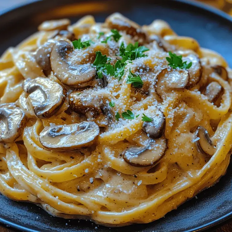 In the world of plant-based cooking, few dishes are as comforting and satisfying as a creamy pasta adorned with earthy mushrooms. The Savory Vegan Mushroom Wonderland Pasta is not just another vegan recipe; it's a culinary adventure that highlights the incredible flavors and textures of mushrooms while providing a wholesome meal that even non-vegans will crave. With its rich, creamy sauce and an array of fresh ingredients, this dish appeals to both the palate and the health-conscious eater.