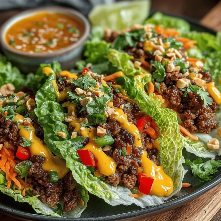 In recent years, the trend toward healthy eating has surged, with many people seeking out delicious options that fit within low-carb and nutritious diets. This shift has given rise to innovative recipes that not only satisfy cravings but also align with health-conscious choices. Among these, Beef Lettuce Wraps with Mango Glaze stand out as a flavorful and healthy alternative that combines vibrant ingredients and satisfying textures.