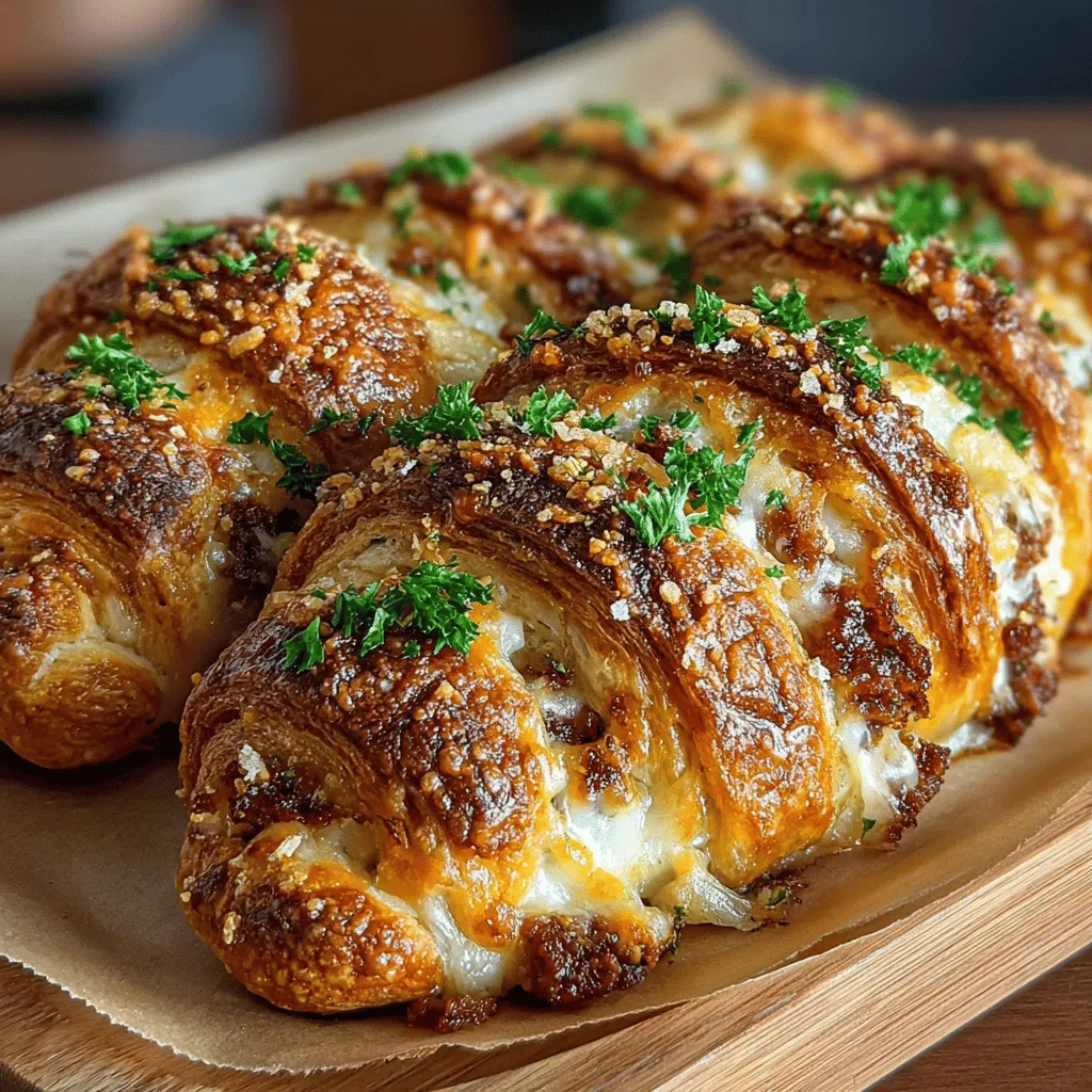 When it comes to quick and delightful snacks or appetizers, few dishes can rival the charm of Savory Turkey & Cheese Crescent Roll-Ups. This easy-to-make recipe combines the flaky, buttery goodness of crescent roll dough with savory slices of turkey and melted cheese, creating a treat that is sure to impress at any gathering. Whether you’re hosting a casual get-together, preparing for game day, or simply looking for a fun family meal option, these roll-ups offer a perfect blend of convenience and flavor.