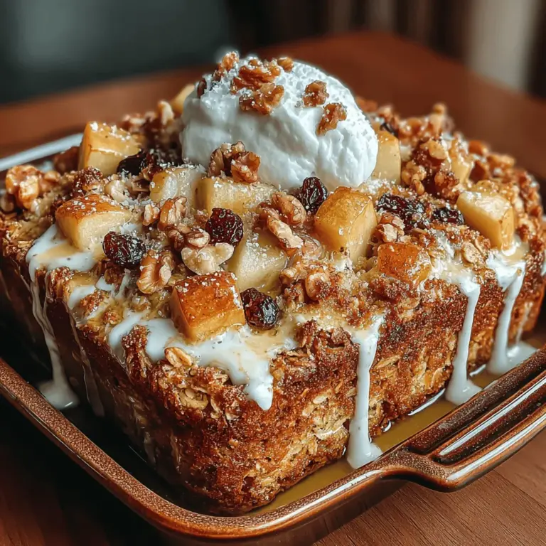In the realm of breakfast options, few dishes evoke the warmth and comfort of oatmeal-based recipes. Oatmeal has long been cherished for its ability to provide a hearty start to the day, offering a perfect blend of nourishment and flavor. As a versatile ingredient, oats can be transformed into countless delightful dishes, but one recipe that stands out for its deliciousness and health benefits is the Warm Cinnamon Apple Oatmeal Bake.