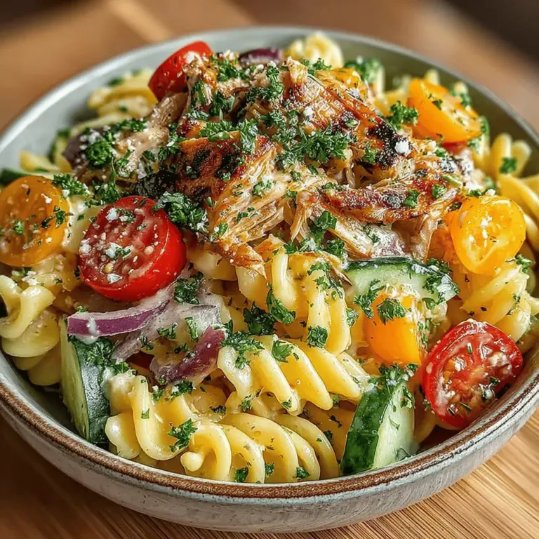To create the perfect Creamy Citrus Herb Pasta Salad, it's essential to understand each component of the recipe. The right choice of ingredients can elevate your dish from ordinary to extraordinary.
