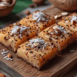 When creating Tropical Bliss Energy Squares, flavor combinations play a significant role in both enjoyment and nutritional value. The natural sweetness of Medjool dates serves as the primary sweetener, delivering a caramel-like taste and rich texture. This sweetness is perfectly complemented by the bright, tropical notes of dried mango and coconut. Each ingredient contributes not only to the sensory experience but also to the health benefits.