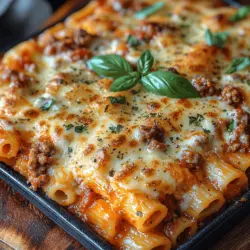 Baked ziti has its roots in Italian-American cuisine, a rich culinary tradition that has evolved in the United States. While its exact origins are somewhat nebulous, it’s widely believed that baked ziti was inspired by traditional Italian pasta dishes that incorporate baked pasta and cheeses. Over the years, it has transformed into a comfort food icon, often associated with family gatherings and special occasions.