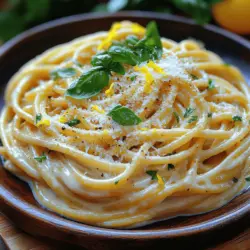 When it comes to comfort food, few dishes can rival the rich and creamy allure of Creamy Basil Alfredo Spaghetti. This delightful meal marries the classic flavors of Alfredo sauce with the aromatic essence of fresh basil, creating a dish that is both satisfying and indulgent. Whether you're looking for a quick weeknight dinner or a special meal to impress guests, this recipe offers a perfect balance of creamy texture and vibrant flavor that is sure to please everyone at the table.