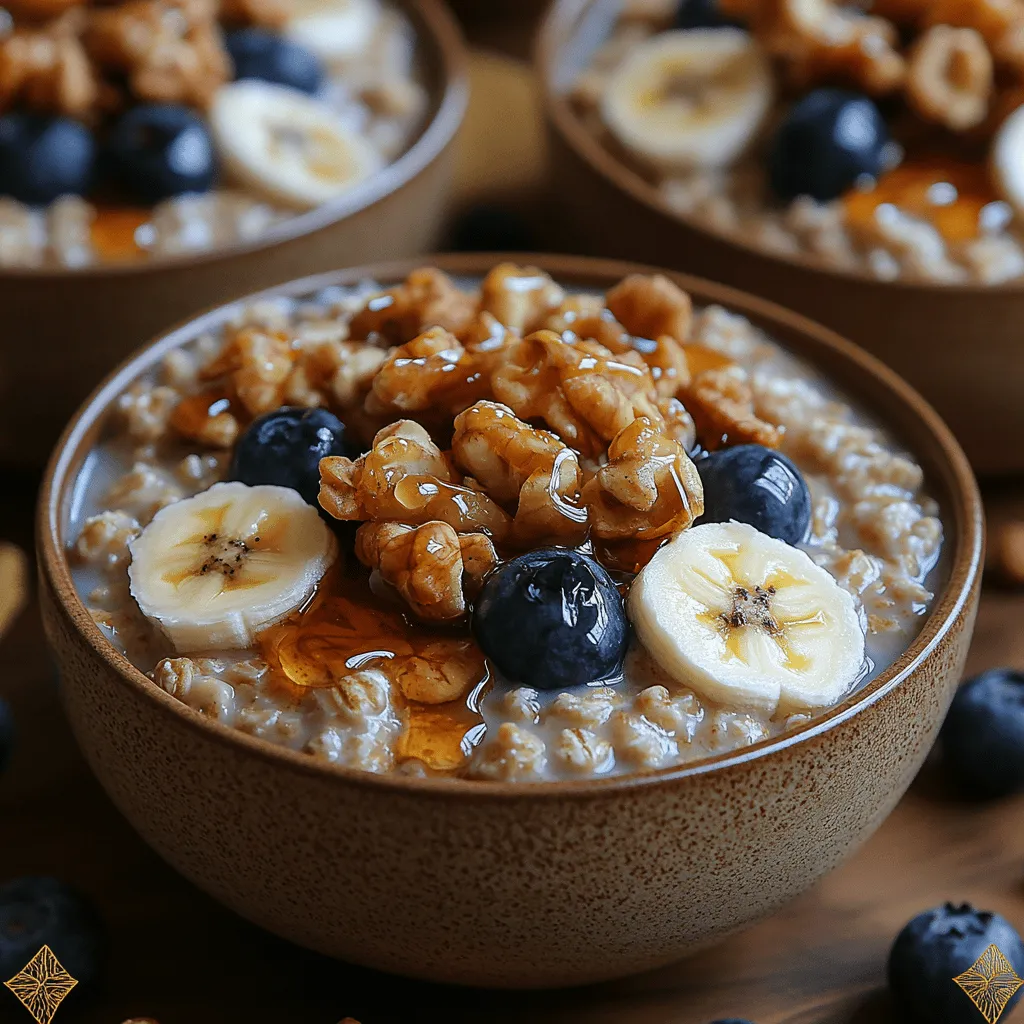 When it comes to breakfast, few options can rival the wholesome goodness of oatmeal. Renowned for its versatility and nutritional profile, oatmeal serves as a blank canvas for flavors and textures. Enter the Creamy Maple Walnut Oatmeal—a delightful twist on the classic dish that combines the creamy richness of dairy or non-dairy milk, the sweet notes of pure maple syrup, and the satisfying crunch of toasted walnuts. This recipe not only tantalizes your taste buds but also nourishes your body, making it an excellent choice for any meal of the day.