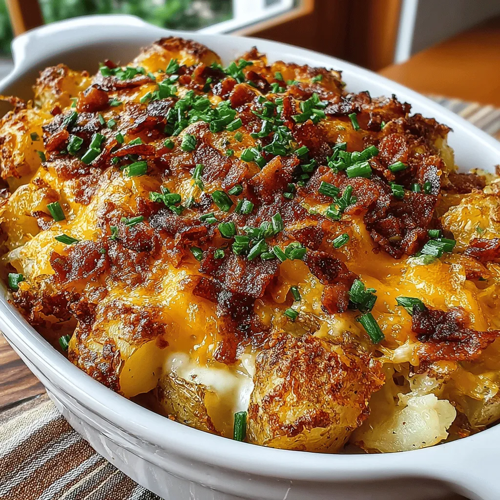 Breakfast is often touted as the most important meal of the day, and for good reason. A well-prepared breakfast not only fuels your body but also sets the tone for the day ahead. Among the myriad of breakfast options available, breakfast casseroles stand out as a convenient and satisfying choice, effortlessly bringing together a variety of flavors and textures in one dish. Our Crispy Bacon & Cheesy Potato Breakfast Casserole exemplifies this concept, combining the savory richness of crispy bacon with the creamy, cheesy goodness of potatoes, creating a dish that is both hearty and comforting.