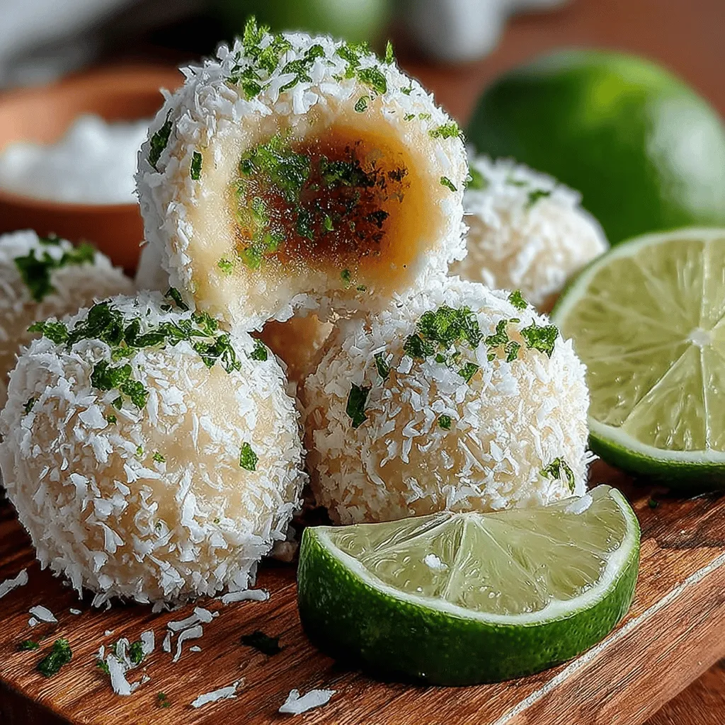 Explore the refreshing flavors of the tropics with our delightful Tropical Bliss No-Bake Coconut Lime Bites. Perfect for warm weather or any time you crave a light, sweet treat, these bites are easy to make and require no baking. With a combination of creamy almond butter, zesty lime, and shredded coconut, this recipe is not only delicious but also packed with wholesome ingredients. These no-bake treats are an ideal option for those busy days when you want to whip up something quick yet satisfying. Join us as we guide you through this simple yet rewarding recipe that will elevate your snacking game and bring a taste of the tropics to your kitchen.