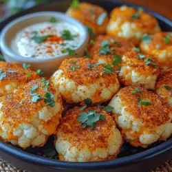 In the world of healthy snacking, finding options that satisfy both the taste buds and nutritional needs can be a challenge. Enter Crunchy Cheesy Cauliflower Bites—a delightful fusion of flavor, texture, and health benefits that elevate your snacking experience. These bites not only provide a satisfying crunch but are also packed with nutrients, making them the perfect choice for anyone looking to enjoy a guilt-free treat. Whether you're seeking a snack for movie night, a party appetizer, or a simple midday pick-me-up, these cauliflower bites are sure to impress.