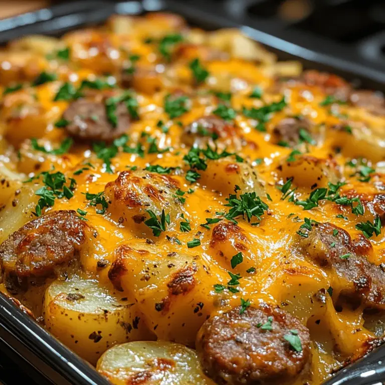 Creamy Sausage and Potato Casserole is the epitome of comfort food, a dish that brings warmth and satisfaction to any dinner table. This hearty casserole combines the robust flavors of Italian sausage with the creamy richness of potatoes, resulting in a meal that is both indulgent and family-friendly. Whether you're looking to impress guests at a gathering or seeking a simple yet delicious weeknight dinner solution, this casserole fits the bill perfectly.