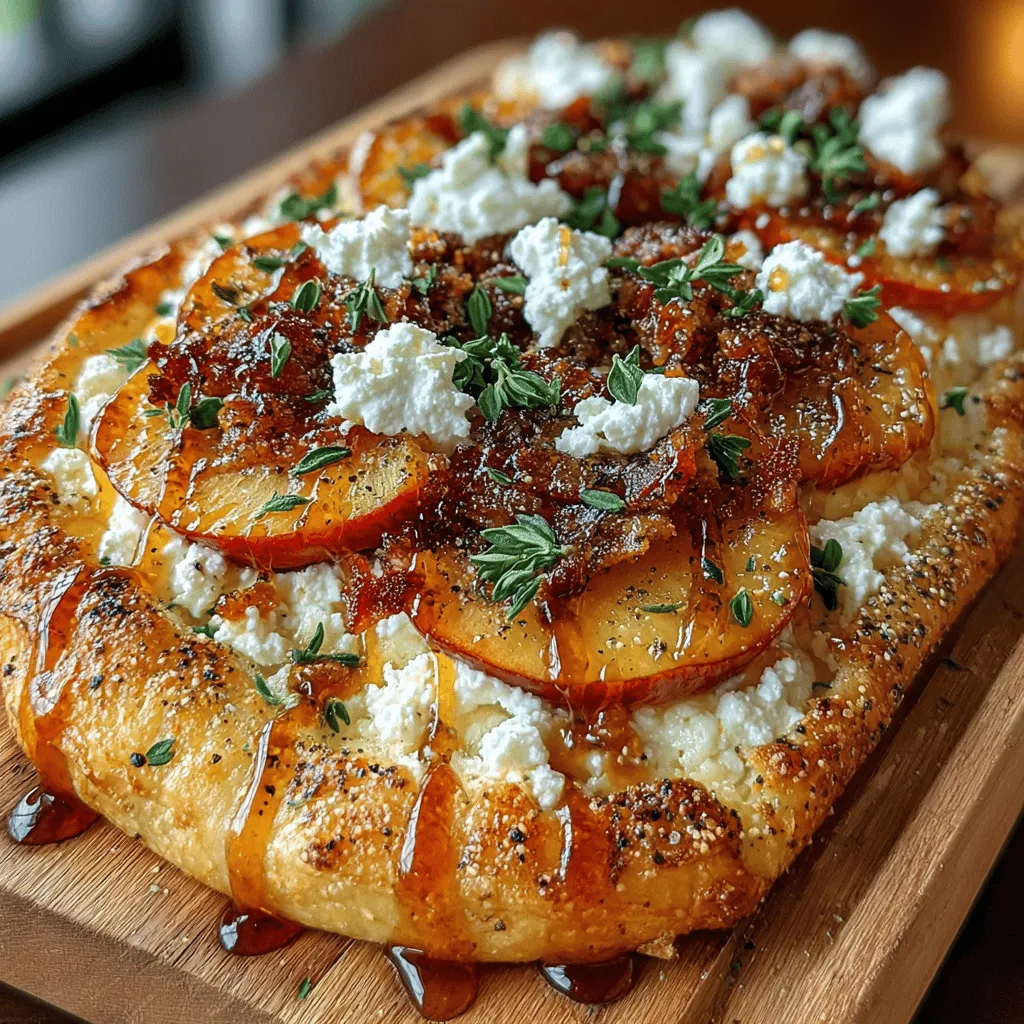 If you're looking for a unique and delicious way to celebrate the flavors of summer, look no further than Peach Honey Flatbread. This recipe combines the sweetness of ripe peaches with the rich, savory notes of cheese and herbs, creating a dish that is both refreshing and satisfying. Perfect as an appetizer, a light lunch, or a show-stopping addition to your next gathering, this flatbread highlights the beauty of seasonal ingredients and the art of balance in cooking.