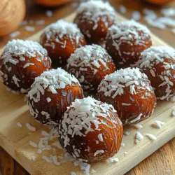 In today’s health-conscious world, snacking has evolved from simple indulgence to a mindful practice that prioritizes nutrition without sacrificing flavor. Healthy snacking has gained immense popularity, particularly with the rise of no-bake energy bites that cater to those seeking a quick yet wholesome option. One standout recipe in this category is Coconut Bliss Date Bites, a delightful treat that combines the natural sweetness of dates with the rich texture of coconut and nuts, creating a snack that is both satisfying and nourishing.