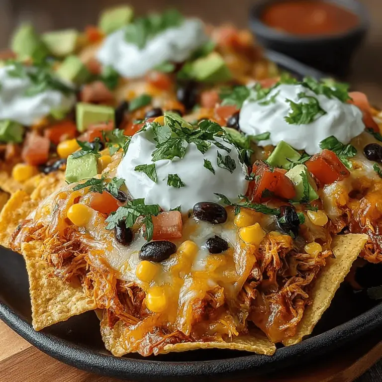 Cheesy Baked Chicken Nachos are incredibly versatile, allowing you to tailor them to meet various preferences and dietary needs. Here are some fantastic ways to personalize your nachos:
