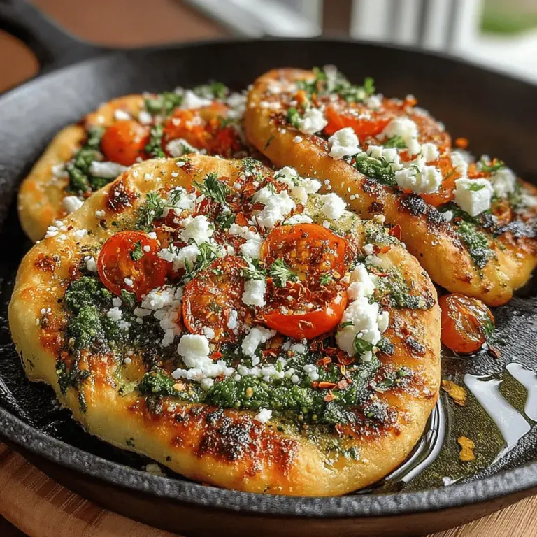 In recent years, flatbreads have emerged as a canvas for culinary creativity, appealing to a wide range of tastes and dietary preferences. The Sweet Potato and Kale Pesto Flatbreads recipe exemplifies this trend, combining the earthy sweetness of roasted sweet potatoes with the vibrant, nutrient-dense qualities of kale. This dish not only tantalizes your taste buds but also serves as a nourishing meal option that can fit into various dietary plans, including vegetarian and gluten-free diets.