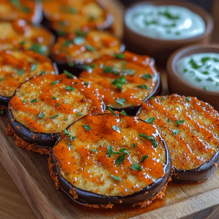 In recent years, there has been a noticeable shift towards plant-based eating, with more individuals and families opting for vegetarian and vegan meals. This trend is fueled by various factors, including health consciousness, environmental concerns, and a desire for delicious yet nutritious food. Among the myriad of plant-based dishes gaining traction, crispy buffalo eggplant slices stand out as a delectable and satisfying alternative to traditional buffalo wings. These slices are not only crispy and flavorful but also offer a healthier option for those looking to enjoy the bold and zesty taste of buffalo sauce without the meat.