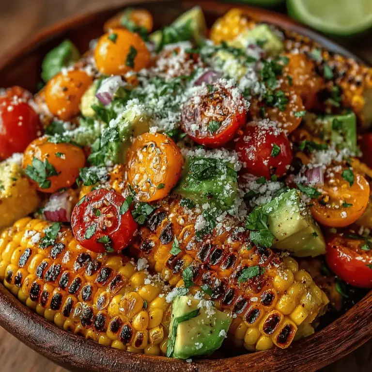 As the sun shines brightly and the days grow longer, there's nothing quite like a refreshing salad to celebrate the flavors of summer. The Grilled Sweet Corn & Avocado Salad is a vibrant dish that encapsulates the essence of this season. With its combination of smoky grilled corn, creamy avocado, and juicy cherry tomatoes, this salad offers a delightful medley of textures and tastes that are both satisfying and nourishing.