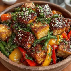 Tofu has long been celebrated as a staple protein for its versatility and ability to absorb flavors. Whether you're a seasoned vegetarian, a vegan enthusiast, or simply looking to incorporate more plant-based meals into your diet, tofu can be a fantastic addition to your cooking repertoire. It pairs beautifully with a variety of ingredients, making it suitable for countless dishes. Among these, the Sticky Honey Garlic Tofu Stir Fry stands out as a delightful option that balances flavor and texture, offering a sweet yet savory experience that tantalizes the taste buds.