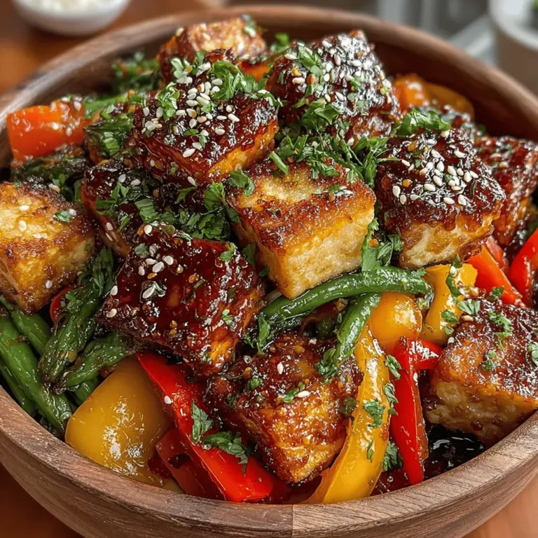 Tofu has long been celebrated as a staple protein for its versatility and ability to absorb flavors. Whether you're a seasoned vegetarian, a vegan enthusiast, or simply looking to incorporate more plant-based meals into your diet, tofu can be a fantastic addition to your cooking repertoire. It pairs beautifully with a variety of ingredients, making it suitable for countless dishes. Among these, the Sticky Honey Garlic Tofu Stir Fry stands out as a delightful option that balances flavor and texture, offering a sweet yet savory experience that tantalizes the taste buds.