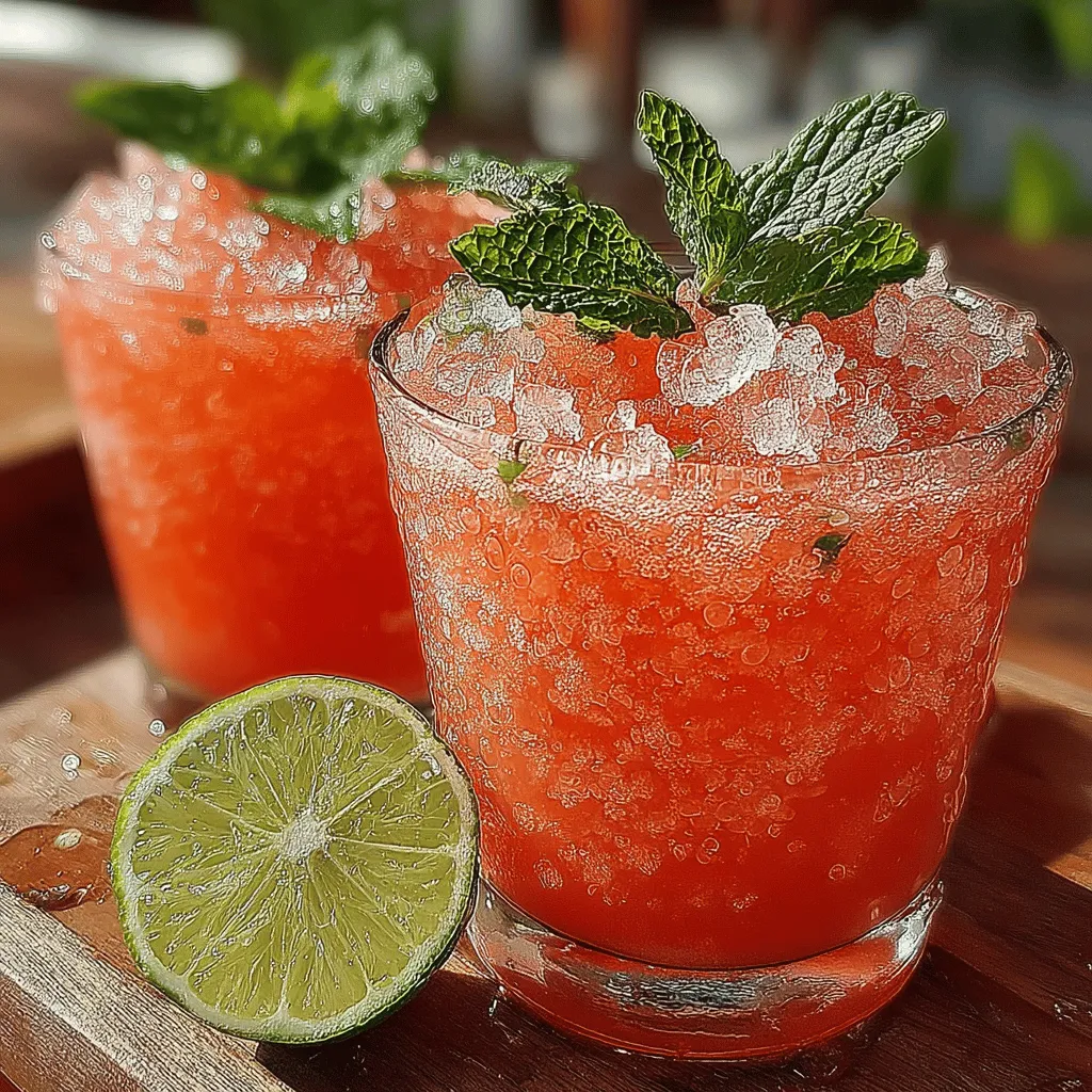 As the temperature rises and the sun shines bright, there's nothing quite like a frozen treat to help cool you down. From ice cream to smoothies, frozen desserts are a staple for many during the sweltering summer months. However, if you're looking for a delicious yet healthy alternative, the Frozen Watermelon Slush is a perfect choice. This vibrant and refreshing slush not only quenches your thirst but also offers a guilt-free way to indulge in something sweet.