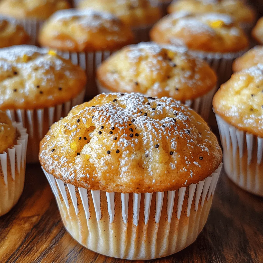 Zesty Lemon Poppy Seed Muffins are more than just a delightful breakfast treat; they embody a rich baking tradition that celebrates the balance between sweetness and tang. The origins of lemon poppy seed muffins can be traced back to European baking, where the combination of bright citrus flavors and nutty seeds has long been favored. This classic flavor pairing not only adds a refreshing twist to the palate but also offers a nod to the culinary practices that have been passed down through generations. In many cultures, muffins serve as a convenient snack or a quick breakfast option, making them a staple in everyday cooking.