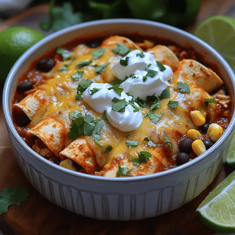 When it comes to comfort food, few dishes can rival the warm, inviting embrace of enchiladas. Among the myriad of variations, Smoky Ancho Chicken Enchiladas stand out as a flavorful and satisfying option that brings together the richness of shredded chicken, the warmth of corn tortillas, and the deep, smoky notes of ancho chili. This dish not only offers a burst of flavor with every bite, but it also serves as a canvas for creativity, allowing for endless customization based on personal preferences and dietary needs.