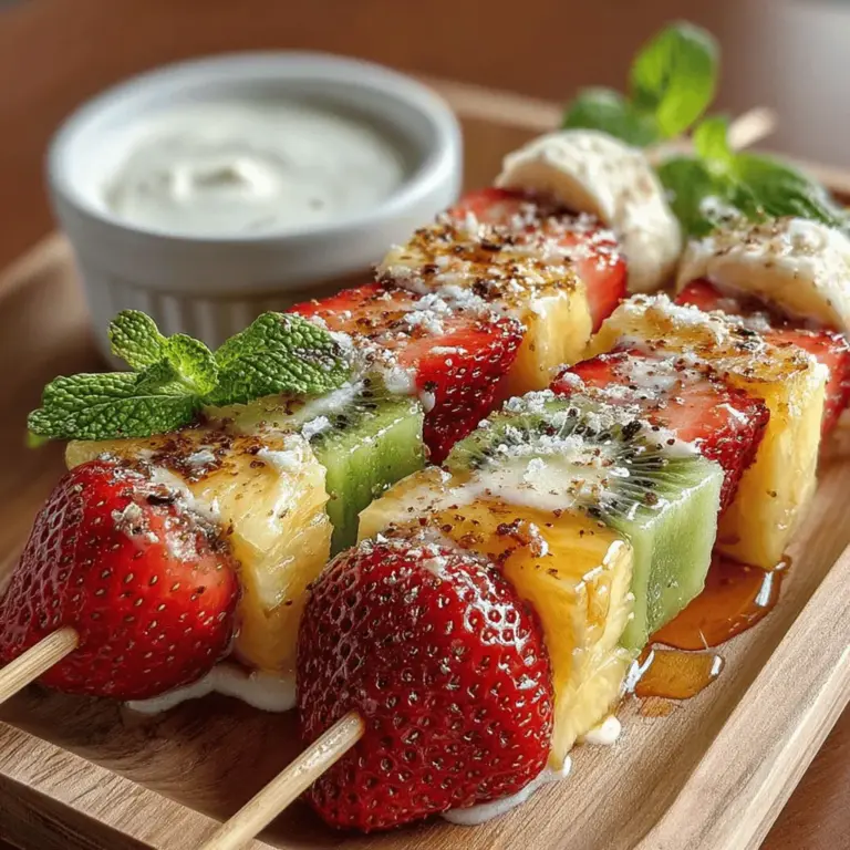 In the world of snacks and desserts, few things can rival the freshness and vibrancy of tropical fruit skewers paired with a creamy yogurt dip. This delightful combination not only offers a burst of flavor but is also packed with nutrients, making it an ideal choice for gatherings, picnics, or a simple treat at home. The vibrant colors and varied textures of the fruits create an eye-catching presentation, while the creamy dip adds a rich contrast that enhances the overall experience. In this article, we will explore the art of preparing tropical fruit skewers, the health benefits of the ingredients, and the steps to create a delicious yogurt dip that complements these fruity delights perfectly.