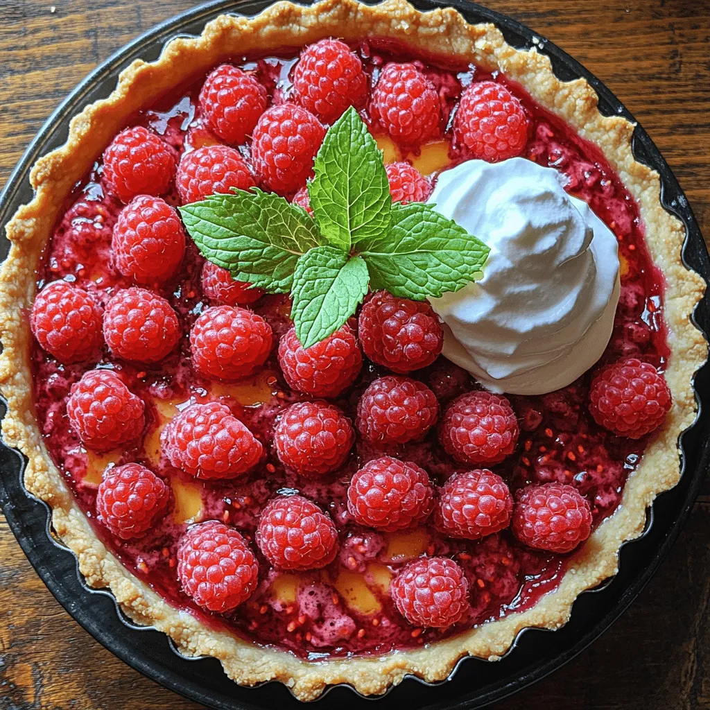 The Zingy Raspberry Lemon Tart is not just a dessert; it’s a vibrant celebration of flavors that captures the essence of summer in every bite. Originating from the rich culinary landscape of Europe, tarts have been a beloved treat for centuries. They date back to the Middle Ages, where sweet and savory versions alike were crafted to use up seasonal fruits and showcase an array of fillings. The combination of tart raspberries and zesty lemons in this particular recipe elevates the classic tart to new heights, making it a favorite for gatherings, picnics, and special occasions.