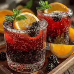 As the warm sun graces us with its presence and the days stretch longer, the craving for refreshing beverages intensifies. There's something undeniably delightful about sipping on a chilled drink that not only quenches thirst but also invigorates the senses. Among the myriad of summer beverages, the Sparkling Blackberry Lemon Spritz stands out as a perfect blend of sweetness, tartness, and effervescence, making it an ideal companion for gatherings, picnics, or simply lounging by the pool.