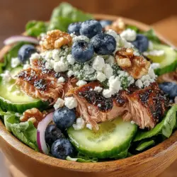 Salad bowls have become a popular choice among health-conscious eaters, offering a versatile meal option that can be tailored to individual tastes and dietary needs. The beauty of a salad bowl lies in its ability to combine a variety of ingredients into a single, cohesive dish that is both visually appealing and satisfying. One standout option that combines unexpected flavors is the Blueberry & Tuna Salad Bowl. This dish marries the savory richness of tuna with the sweet burst of blueberries, creating a delightful contrast that is both refreshing and nutritious.
