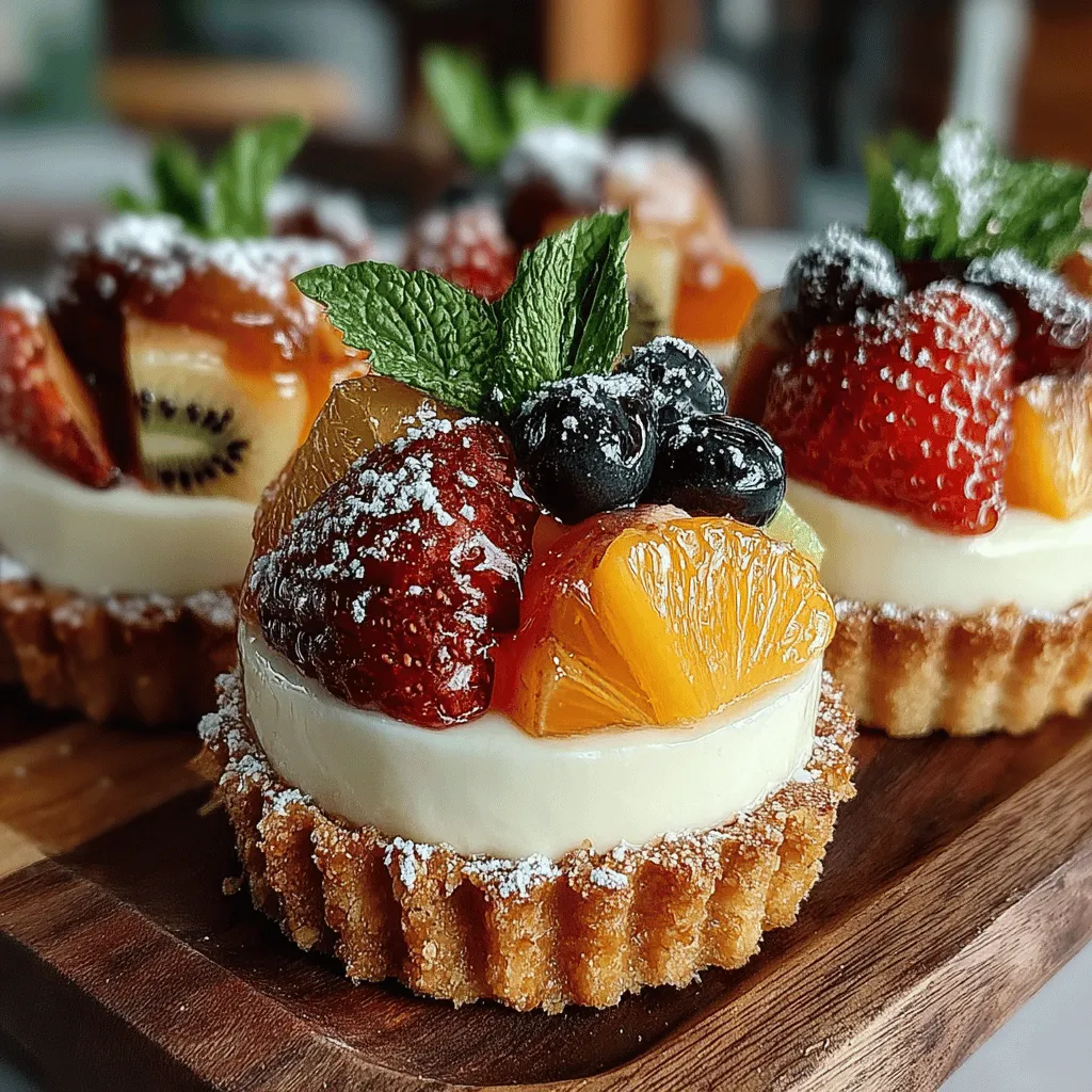 As the sun shines brighter and temperatures rise, summer brings a delightful array of fresh fruits that can elevate any dessert. The season is synonymous with light, refreshing treats that not only satisfy the sweet tooth but also celebrate the vibrant flavors of juicy berries, succulent peaches, and zesty citrus. Among the myriad of summer desserts, mini summer fruit tarts stand out as a perfect choice for gatherings, picnics, or simply indulging at home. These charming little pastries encapsulate the essence of summer in every bite, offering a delightful combination of flaky crust, creamy filling, and an assortment of colorful fruits.